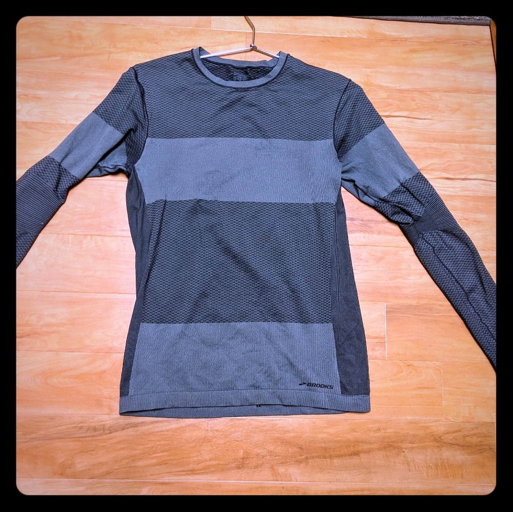 Brooks Performance running shirt grey elite